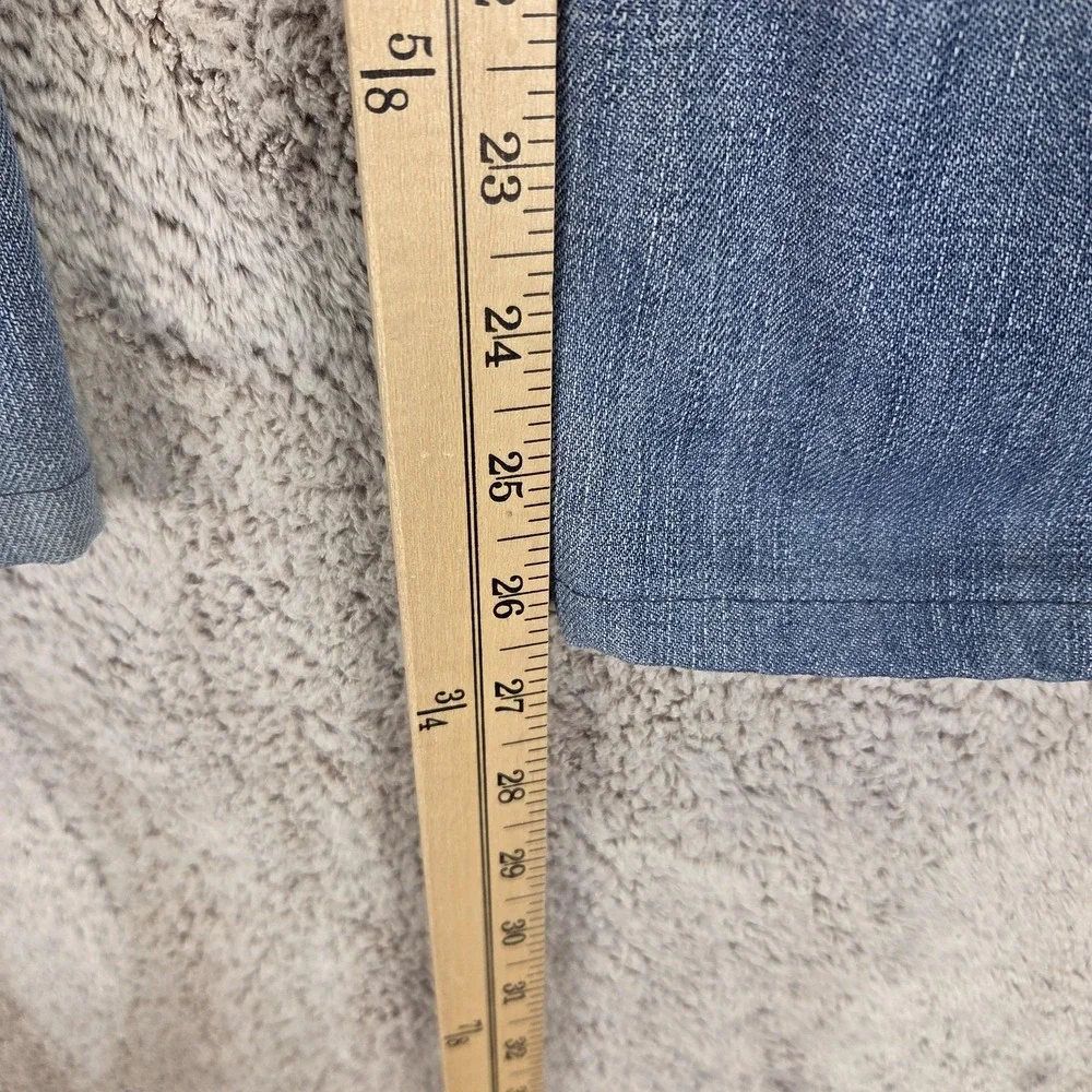 VTG Levis Engineered Jeans Mens Blue Twisted Button Fly Light Wash Fits 31x26